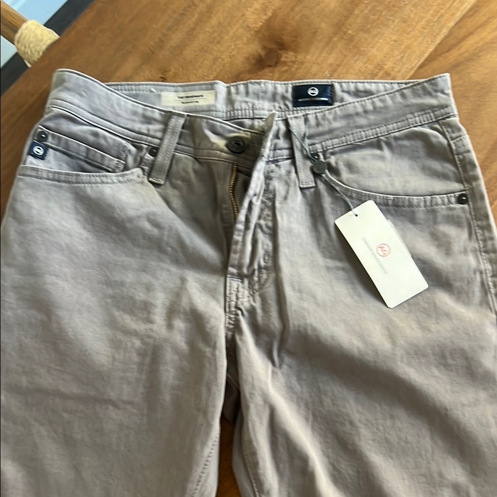 Ag Adriano Goldschmied Gray Slim Pants